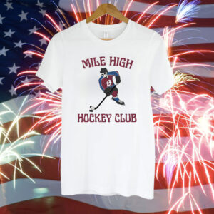 Mile High Hockey Club Pocket Tee Shirt