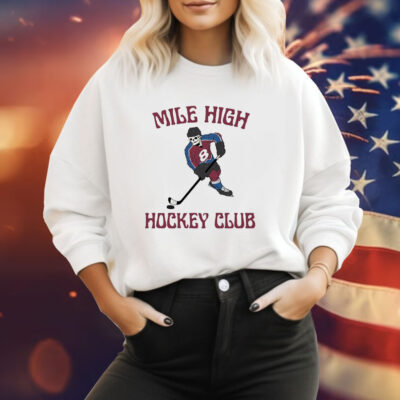 Mile High Hockey Club Pocket Tee Shirt