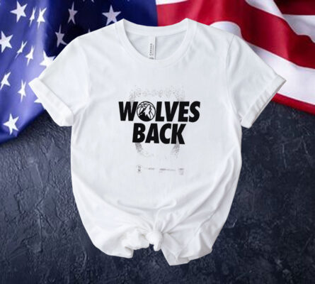 Minnesota Timberwolves Wolves Back 2024 Tee shirt