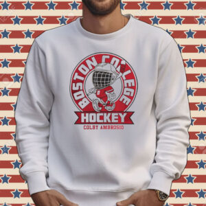 NCAA Men’s Ice Hockey Boston College Colby Ambrosio Tee shirt