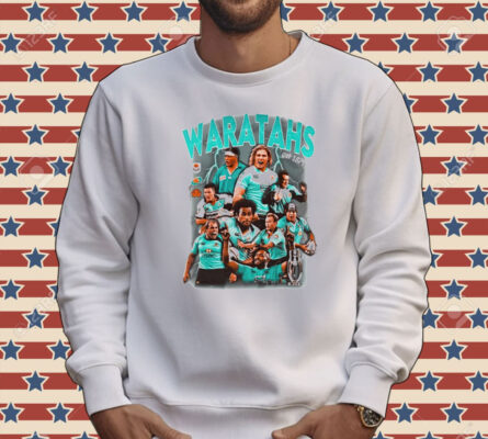 NSW Waratahs Greats By Rugbybloke Tee shirt