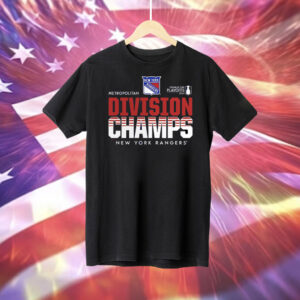 New York Rangers 2024 Metropolitan Division Champions Tee Shirt