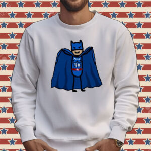Nicolas Batum Man Batman Tee shirt