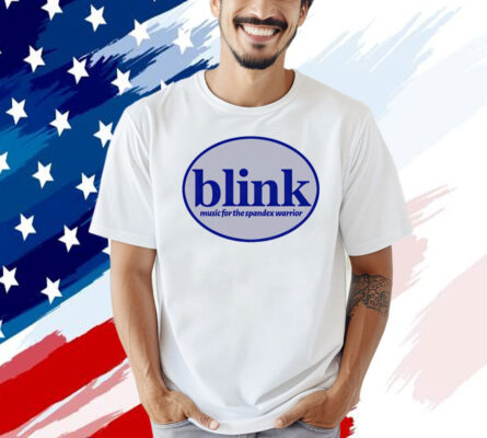 Official Blink music for the spandex warrior T-shirt