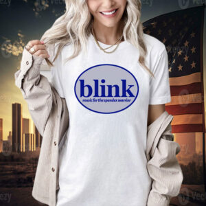 Official Blink music for the spandex warrior T-shirt