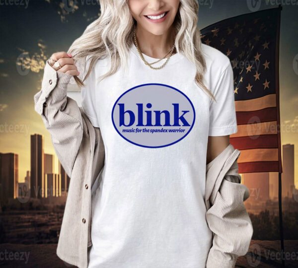 Official Blink music for the spandex warrior T-shirt