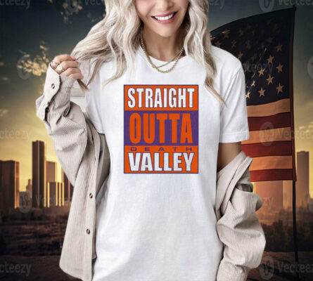 Official Clemson Tigers straight outta death valley T-shirt