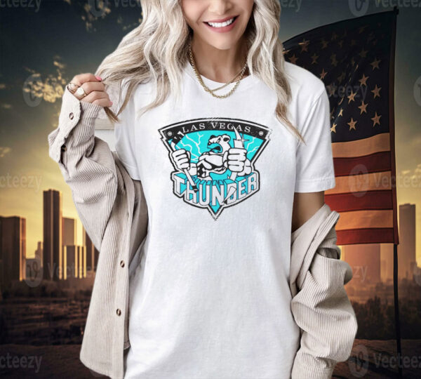 Official Las Vegas Thunder Hockey logo T-shirt