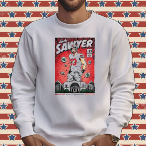 Ohio State Buckeyes #33 Jack Sawyer NIL Comic Tee shirt