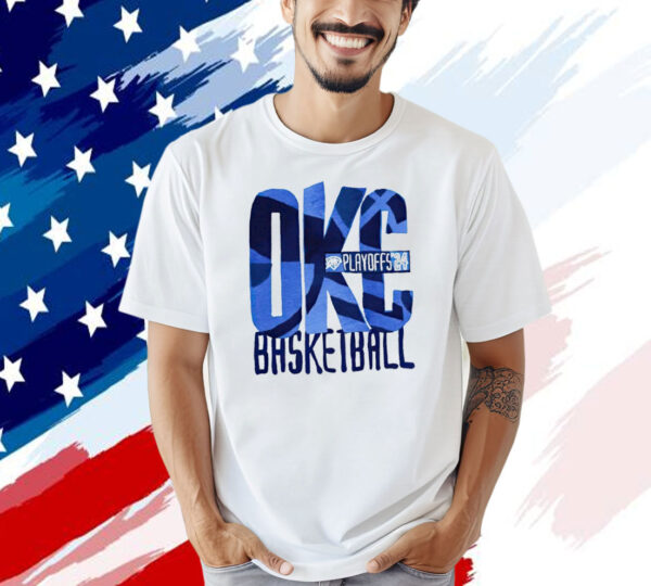 Oklahoma City Thunder basketball playoff 2024 T-shirt