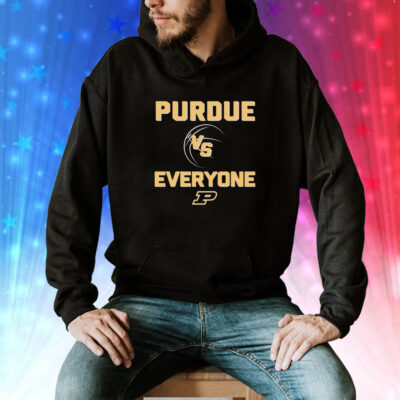 Purdue Boilermakers Vs Everyone Basketball Tee Shirt