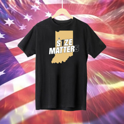 Purdue Boilermakers Size Matters Tee Shirt