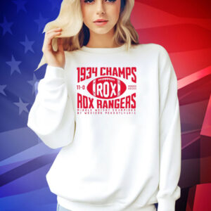 Rox Rangers Football 1934 Champs T-shirt