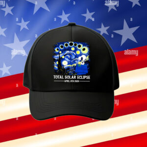 Snoopy and Woodstock Total Solar Eclipse 2024 Cap