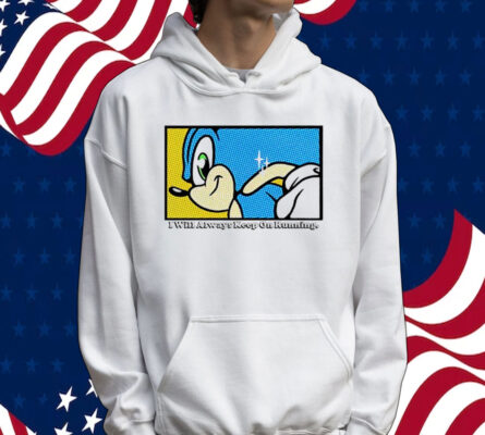 Sonic i will always keep on running Tee shirt