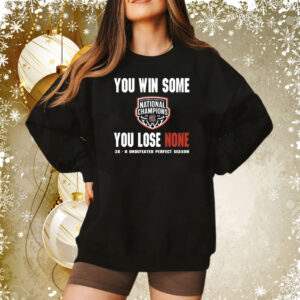 South Carolina Gamecocks you win some you lose none 38-0 undefeated perfect season Tee Shirt