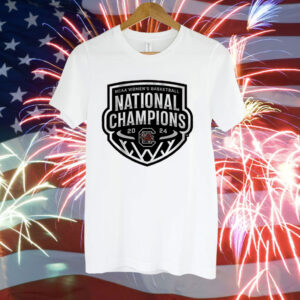 South Carolina Women’s Basketball 2024 National Champions Logo Tee Shirt