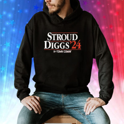 Stroud Diggs ’24 H-town comin’ Tee Shirt