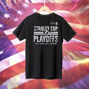 Tampa Bay Lightning Fanatics Branded 2024 Stanley Cup Playoffs Tee Shirt