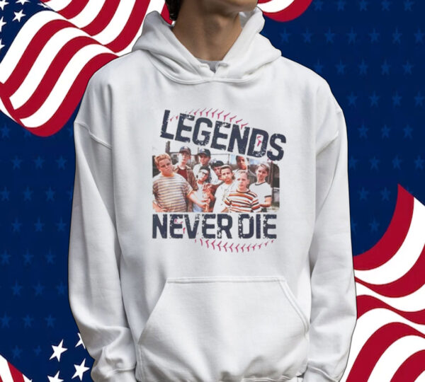 The Sandlot legends never die Tee shirt