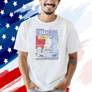 The battle of gettysburg what an unbelievable battle that was T-shirt