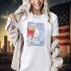 The battle of gettysburg what an unbelievable battle that was T-shirt
