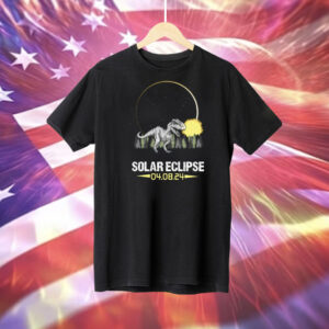 Total Solar Dinosaur Eclipse Tee Shirt