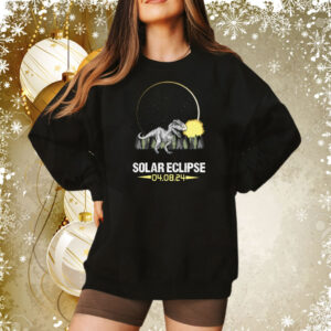 Total Solar Dinosaur Eclipse Tee Shirt