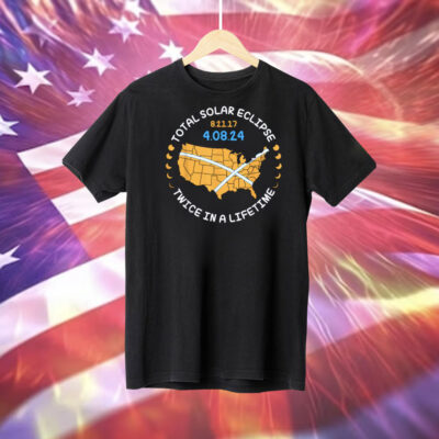 Total Solar Eclipse 2024 Funny Tee Shirt