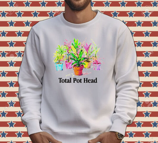 Total pot head art Tee shirt