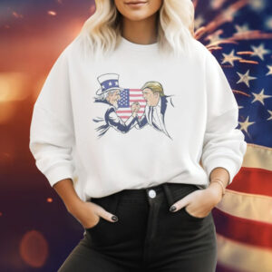 Uncle Sam and Trump Tee Shirt
