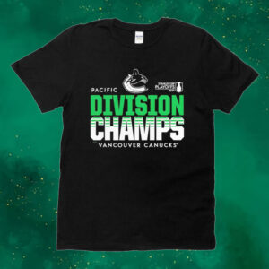 Vancouver Canucks 2024 Pacific Division Champions Tee shirt
