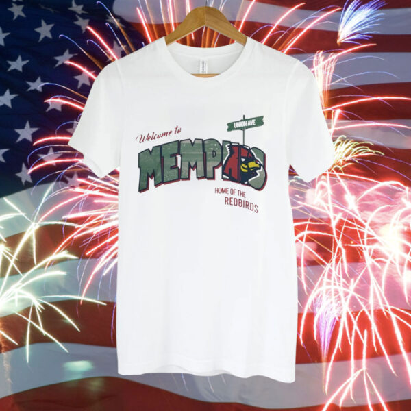 Welcome to Memphis home of the redbirds Tee Shirt