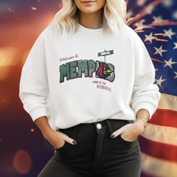 Welcome to Memphis home of the redbirds Tee Shirt