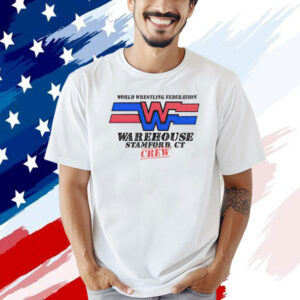 World Wrestling Federation Warehouse Stamford Ct Crew T-shirt