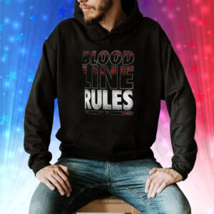 Wrestlemania 40 Bloodline Rules Tee Shirt