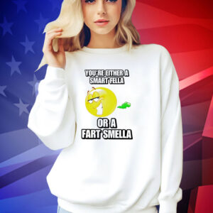 You’re either a smart fella or a fart smella cringey T-shirt