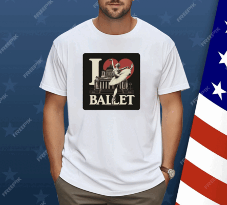 Artelize I Love Ballet Shirt