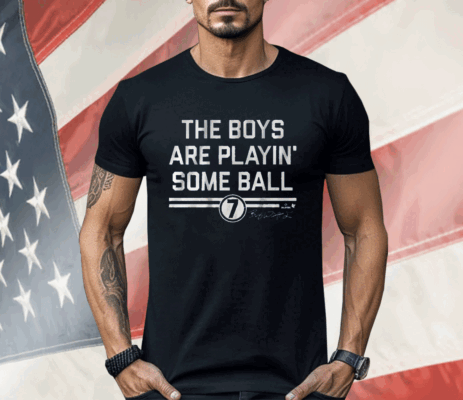 BOBBY WITT JR THE BOYS ARE PLAYIN' SOME BALL Shirt