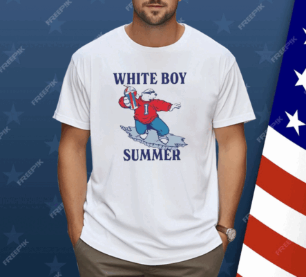 Bear White Boy Summer Shirt