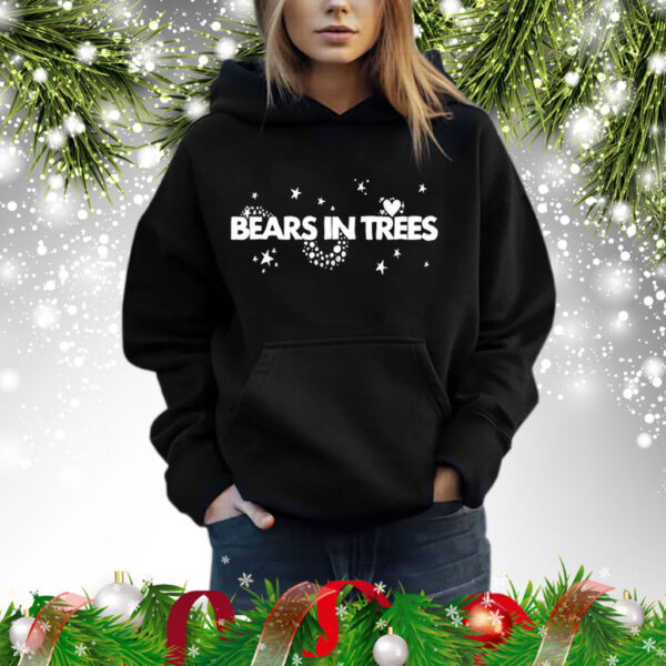 Bears In Trees Stars Hoodie