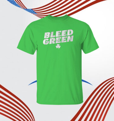 Bleed Green Boston Basketball Shirt