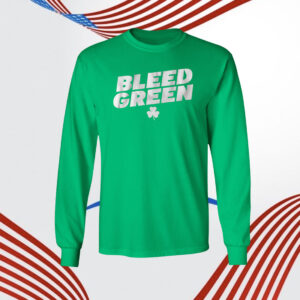 Bleed Green Boston Basketball Longsleeve