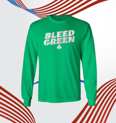 Bleed Green Boston Basketball Longsleeve