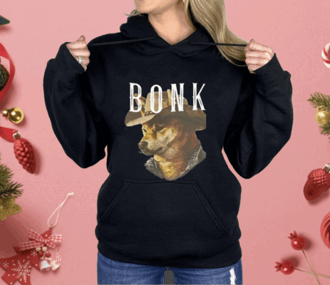 Bonk Cowboy Dog Shirt