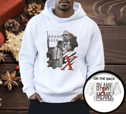 Brand Seen Malcom X By Any Means Shirt