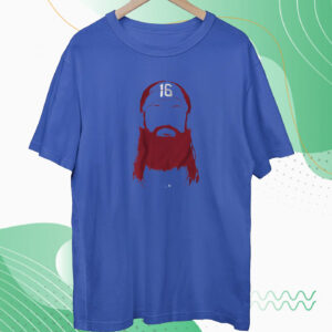 Brandon Marsh: Philly Beard Tee shirt