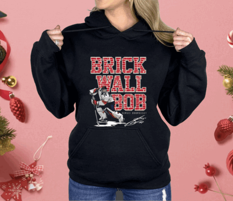 Brick Wall Bob Sergei Bobrovsky Ladies Boyfriend Shirt