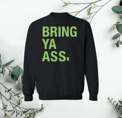 Bring Ya Ass Minnesota Map Shirt