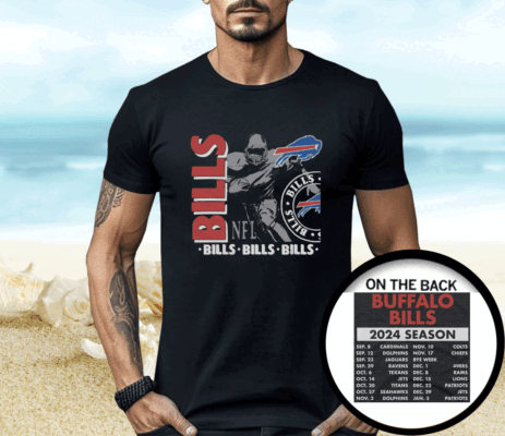 Buffalo Bills Schedule 2024 Shirt